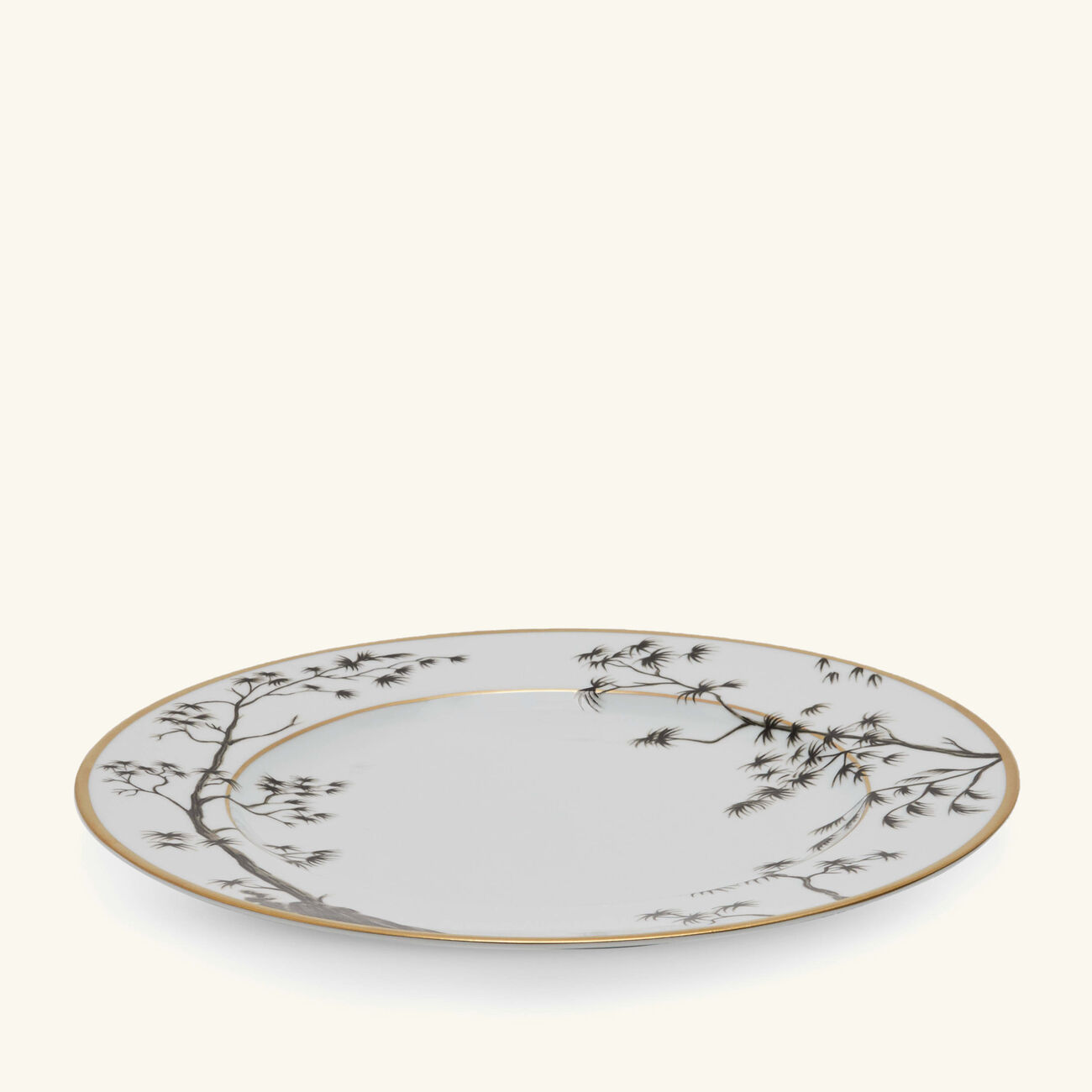 pinto paris vieux kyoto dinner plate round white 26cm