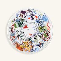 bernardaud marc chagall salad plate round white 21cm set of 6
