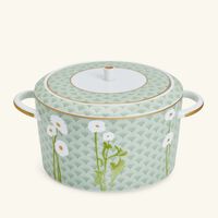 bernardaud praiana milk pitcher green
