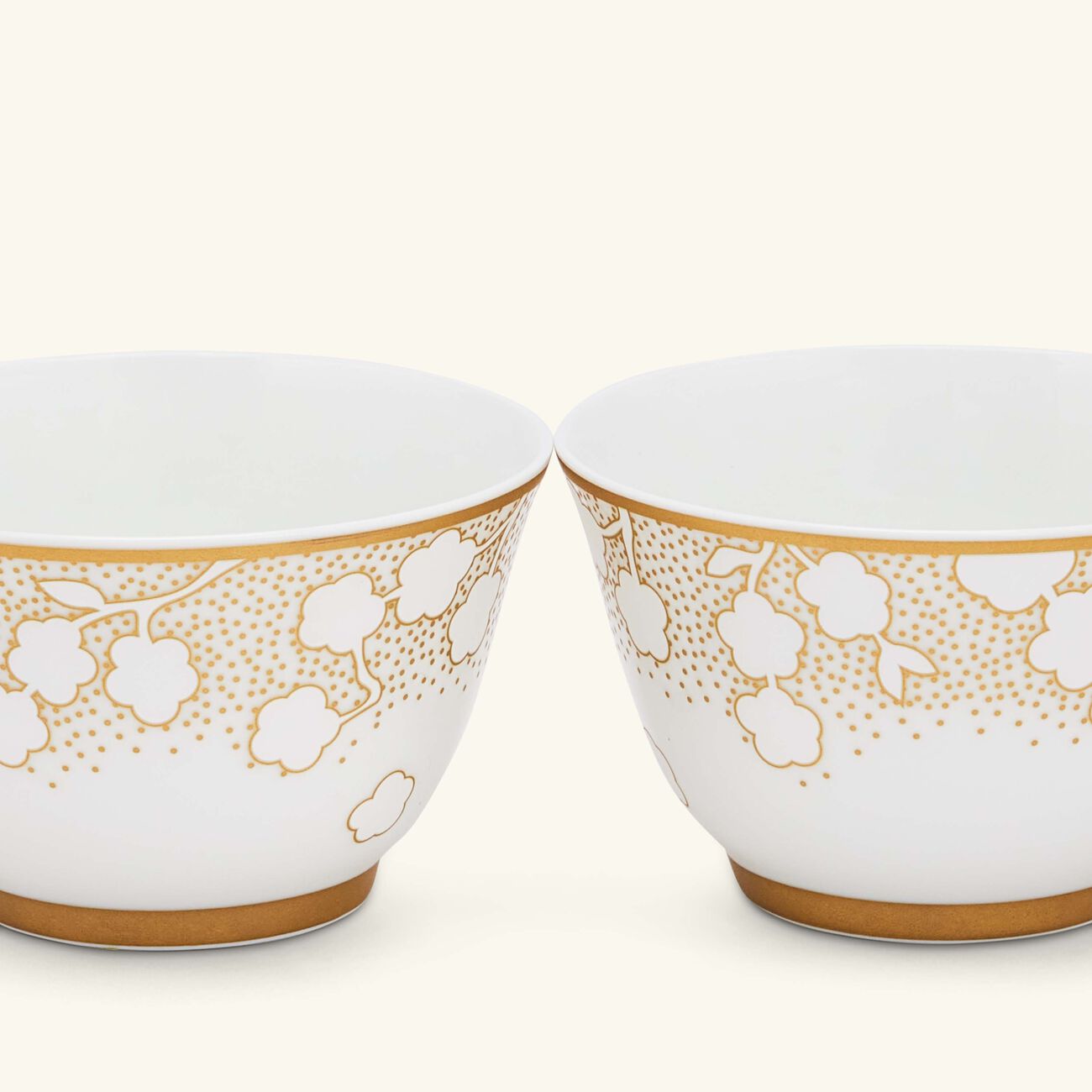 bernardaud reves serving bowl gold