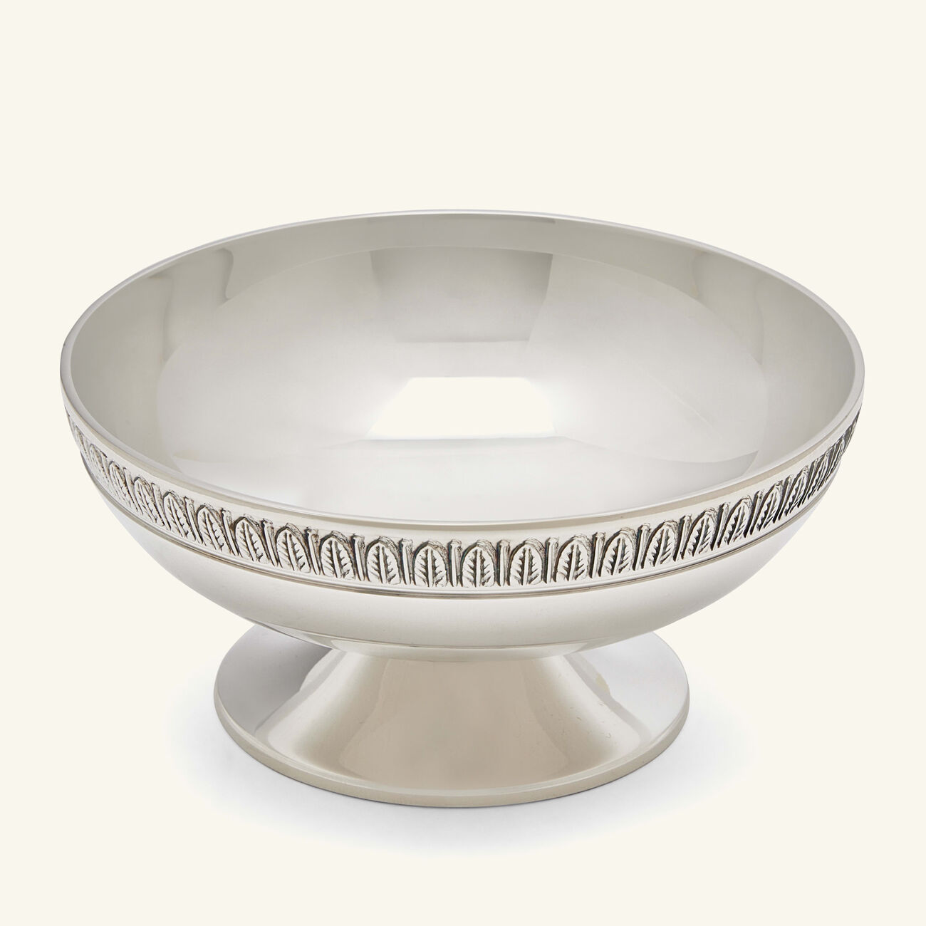 christofle malmaison serving bowl silver plated