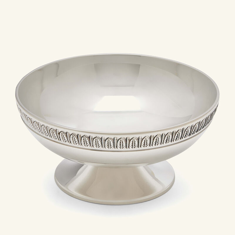 christofle malmaison serving bowl silver plated