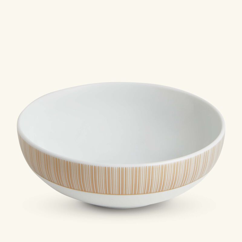 bernardaud sol serving bowl gold 14cm