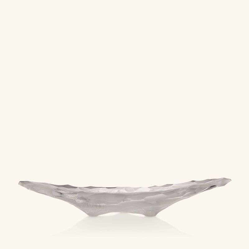 Terramineral Silex Centerpiece Large Clear lalique terramineral silex centerpiece large clear