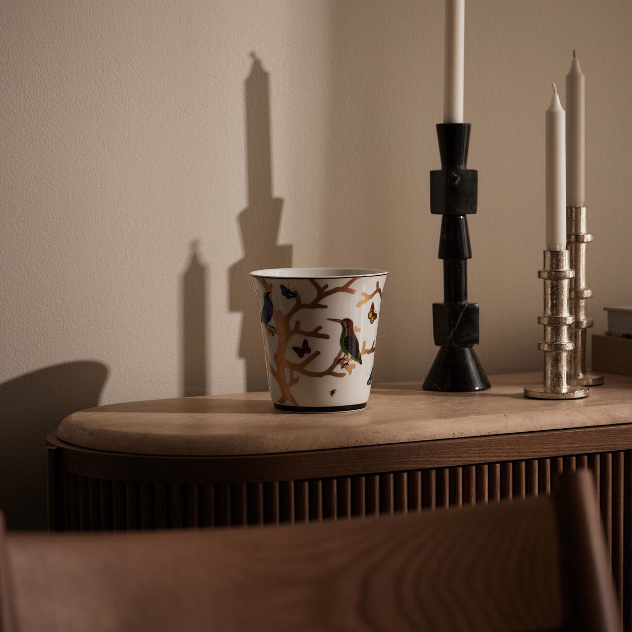 bernardaud aux oiseaux candle