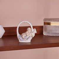 lladro born in 2024 boy figurine small white