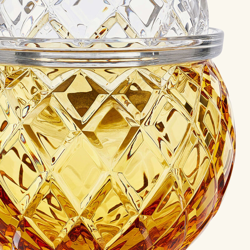 Baba Footed Incense Burner Amber mario cioni c baba footed incense burner amber