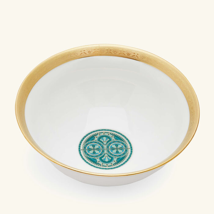 haviland r ves du nil soup bowl green set of 2