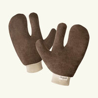 christofle polishing gloves brown box of 2