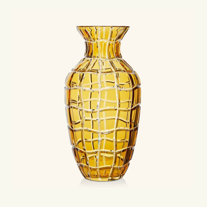 Landmark Vase Large Yellow mario cioni c landmark vase large yellow
