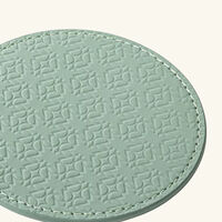 giobagnara elie saab monogram coaster agata green set of 2