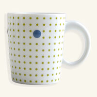 bernardaud knossos paros mug absinthe green