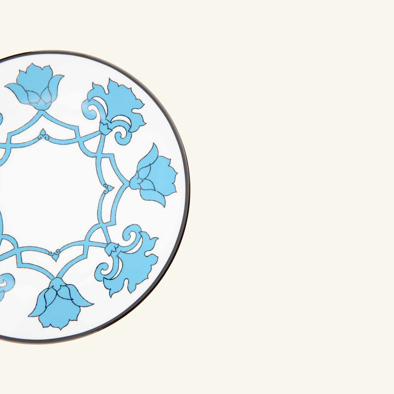 pinto paris jaipur dessert plate round blue 21cm