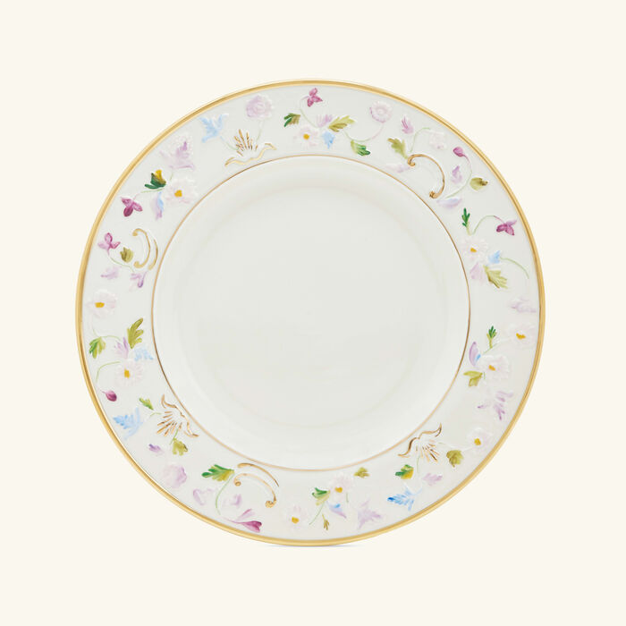 villari taormina dinner plate white 25cm