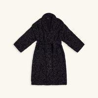 versace barocco bath robe large black