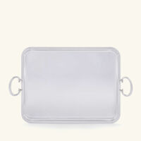 christofle albi tray rectangular large silver plated