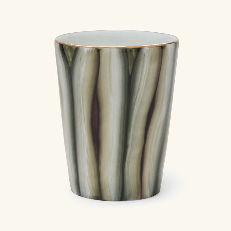 Handpainted Drinking Glass Green marie daage handpainted drinking glass green