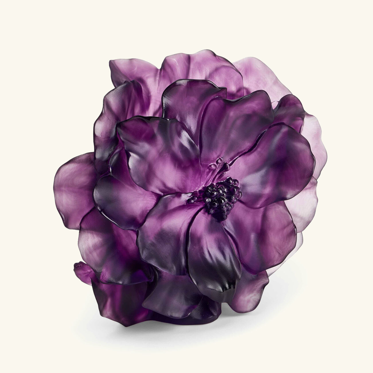 daum camellia vase medium pink