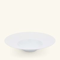 bernardaud ecume soup plate round white 27cm