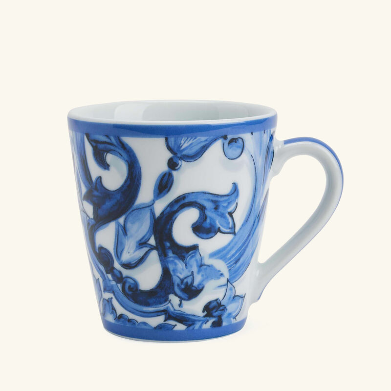 dolce gabbana casa blu mediterraneo mug blue