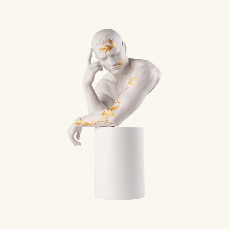 Reflection Of Nature - Him Sculpture Large White lladro reflection of nature him sculpture large white