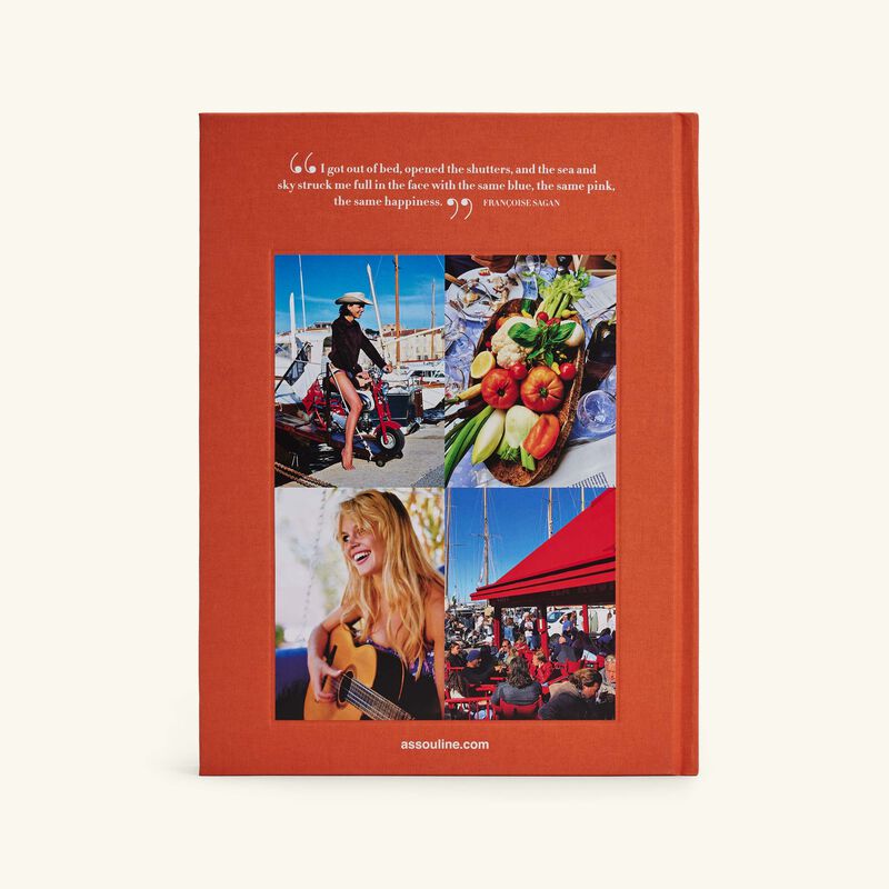 assouline st tropez soleil book 33x25cm