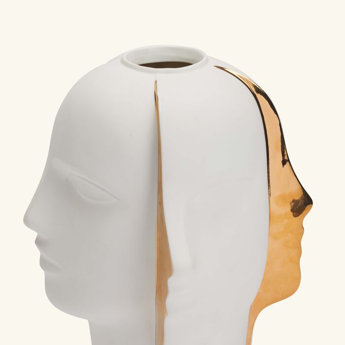 جوناثان أدلر مزهرية أطلس سبليت متوسطة بيضاء