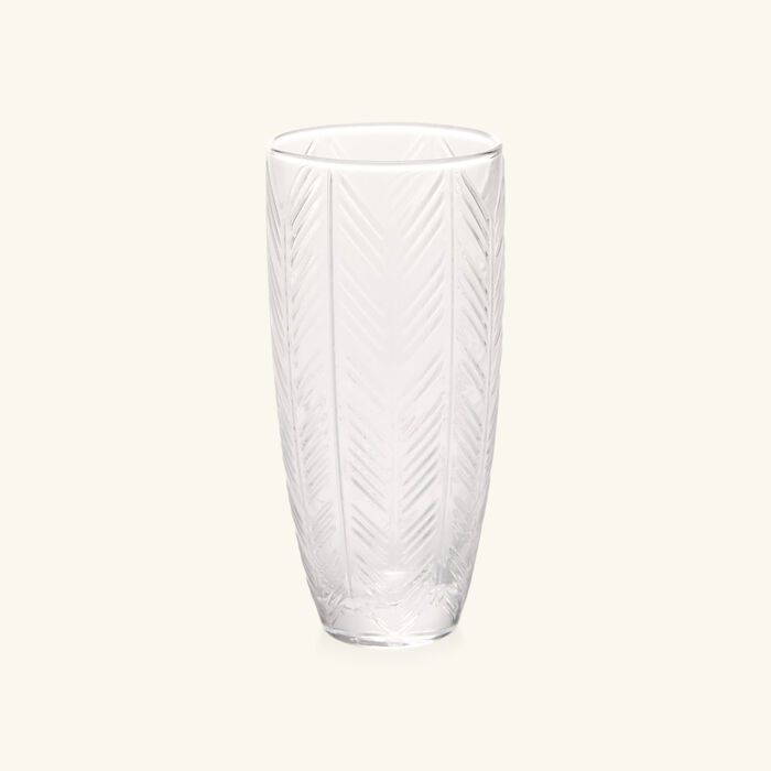 missoni home zig zag champagne glass clear