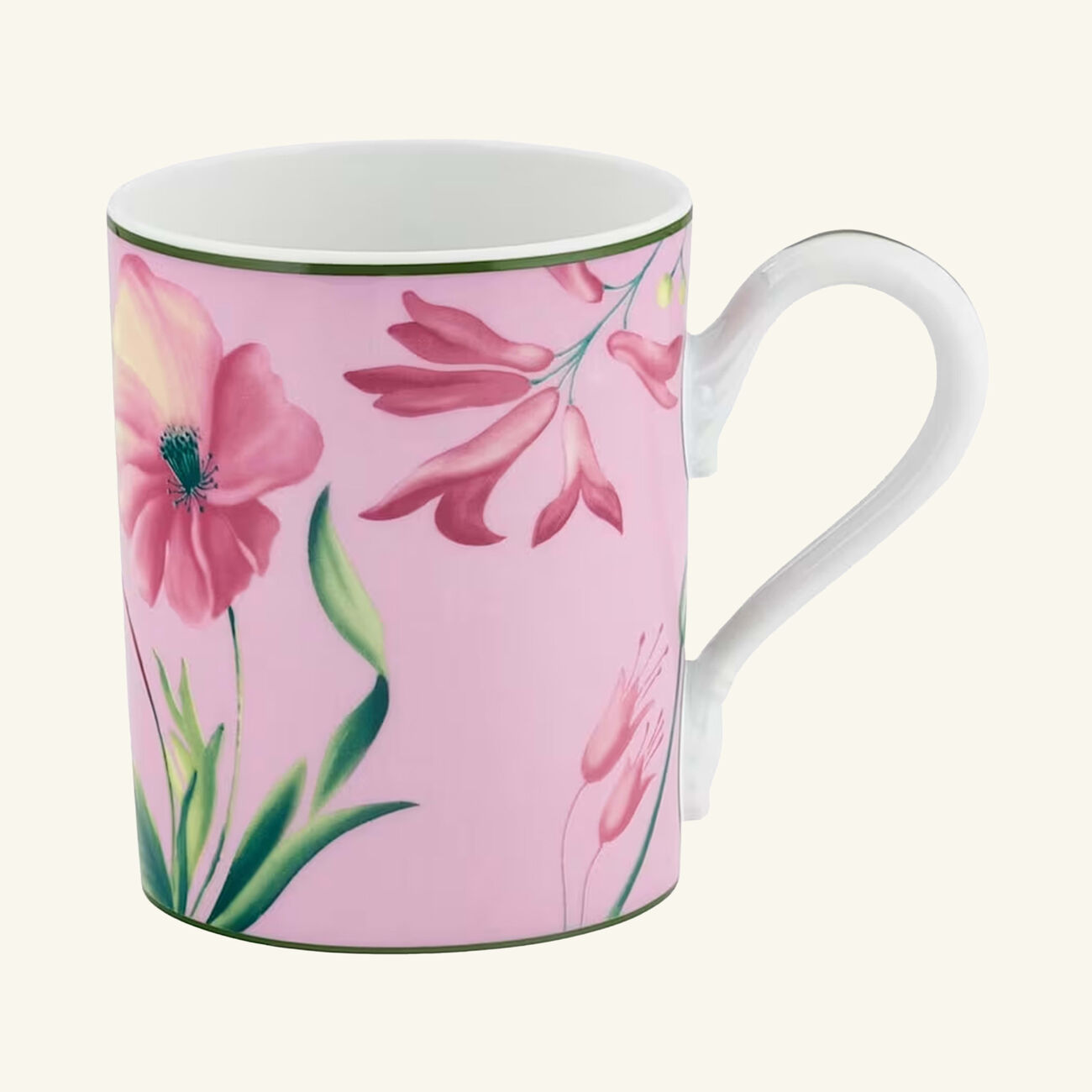 ginori 1748 florenza malva impero mug pink
