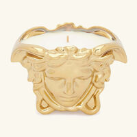 versace medusa grande vase small gold