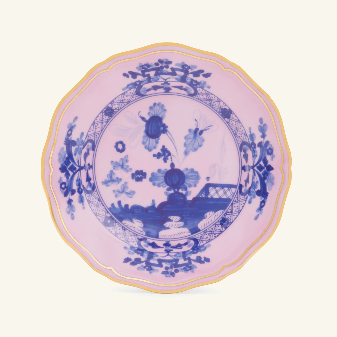 ginori 1735 labirinto zaffiro dessert plate blue