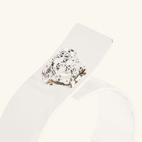 versace medusa napkin ring silver plated set of 4