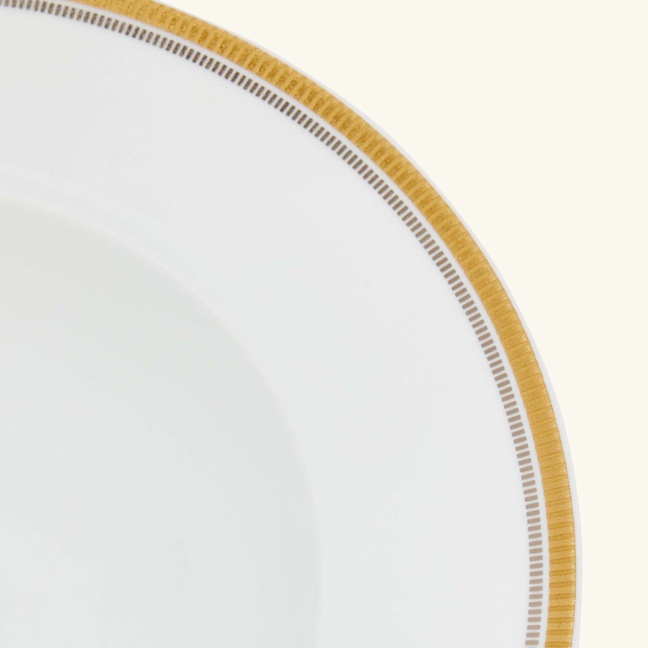 bernardaud gage soup plate round white 22cm