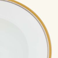 bernardaud gage soup plate round white 22cm