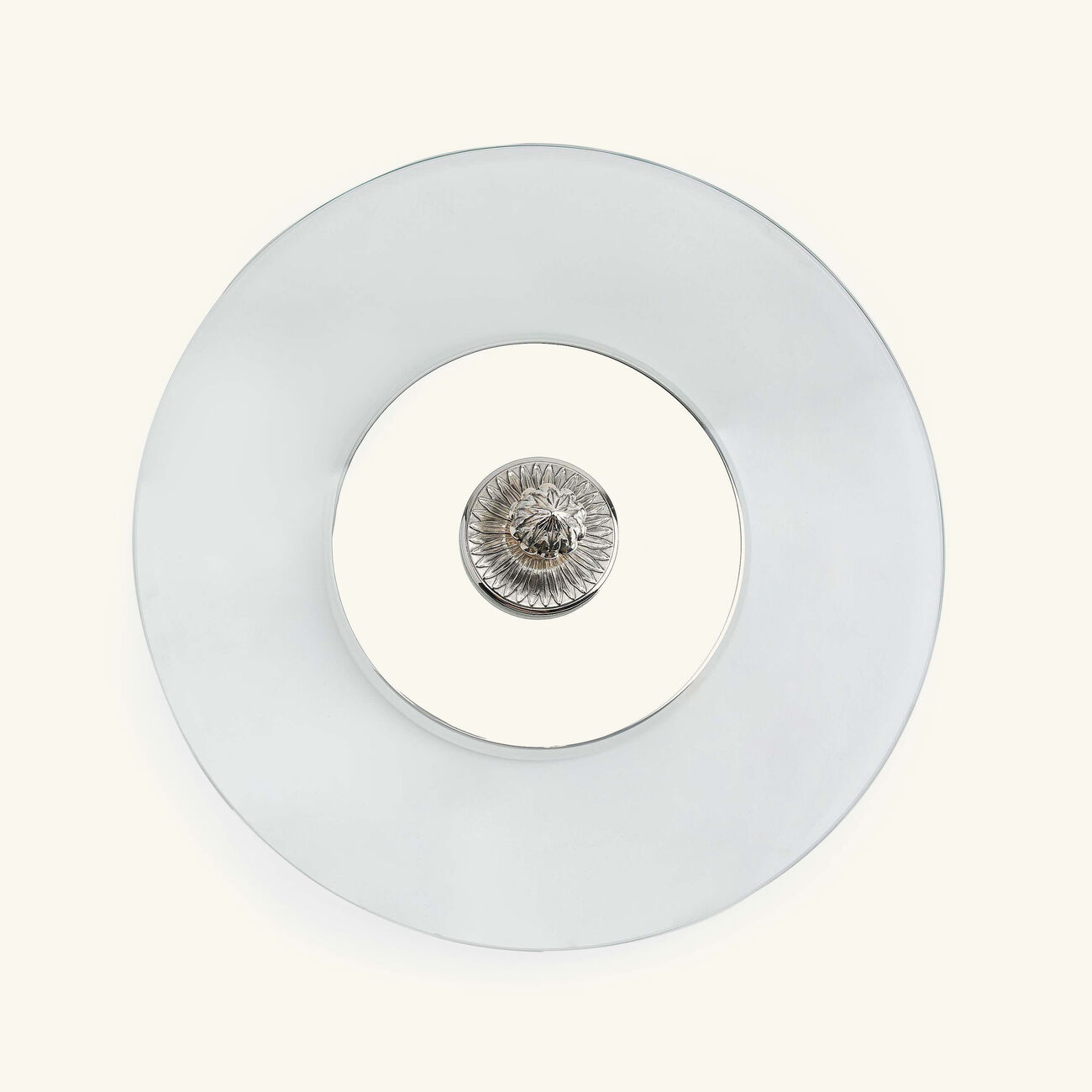 christofle malmaison cheese tray round medium silver plated