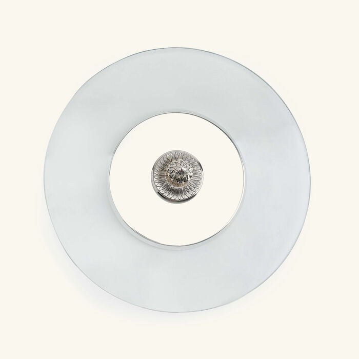 christofle malmaison cheese tray round medium silver plated