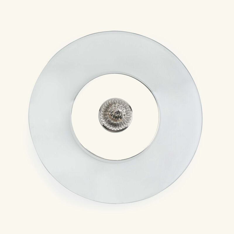 christofle malmaison cheese tray round medium silver plated