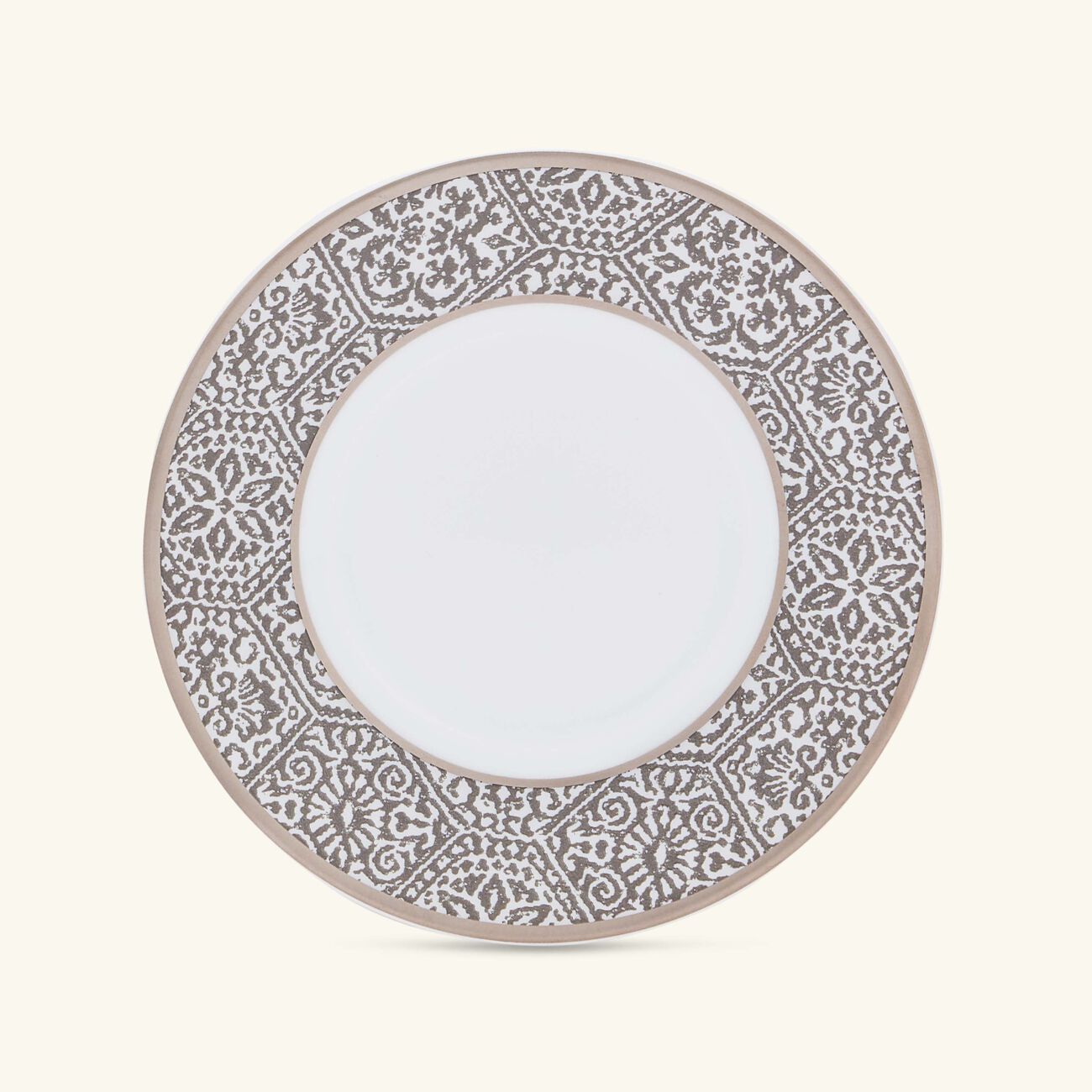 Sauvage Blanc Tea Cup & Saucer Silver bernardaud sauvage blanc tea cup saucer silver