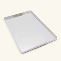 ralph lauren home thorpe serving tray rectangular large stainless steel