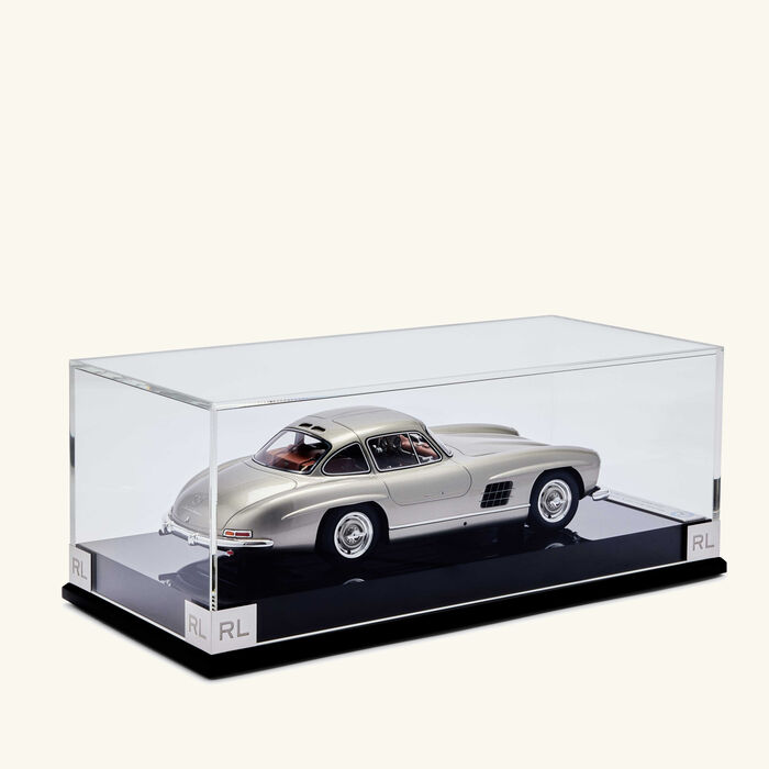 ralph lauren home mercedes benz 300sl gullwing coupe model car medium silver