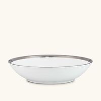 Maille Platine Soup Plate White 19cm bernardaud maille platine soup plate white 19cm