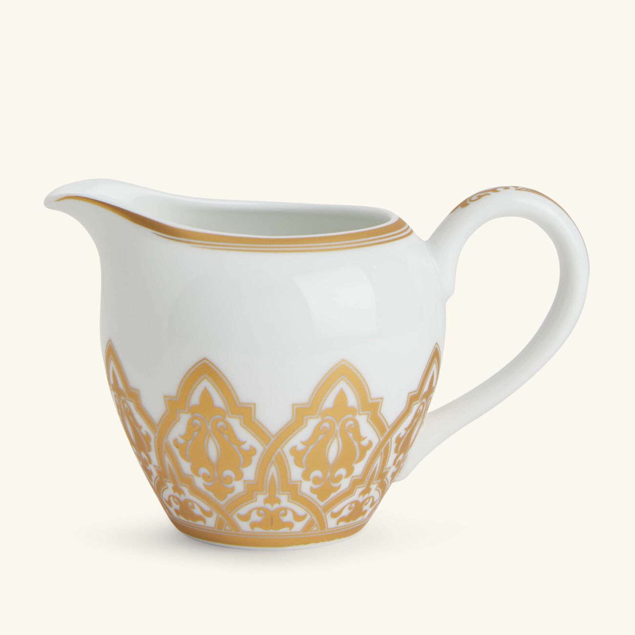 bernardaud venise milk pitcher gold