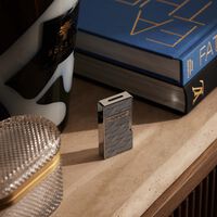 اس تي دوبون ولّاعة بيجي مونوجرام 1872 باللون الرمادي