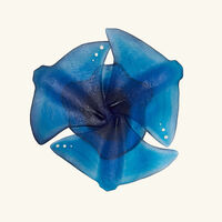 daum maya rays centerpiece blue limited edition