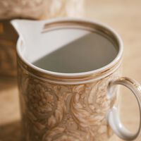 versace barocco beige creamer