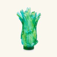 daum magnum borneo vase extra large green