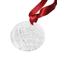 Poinsettia Christmas Ornament Poinsettia Christmas Ornament, small