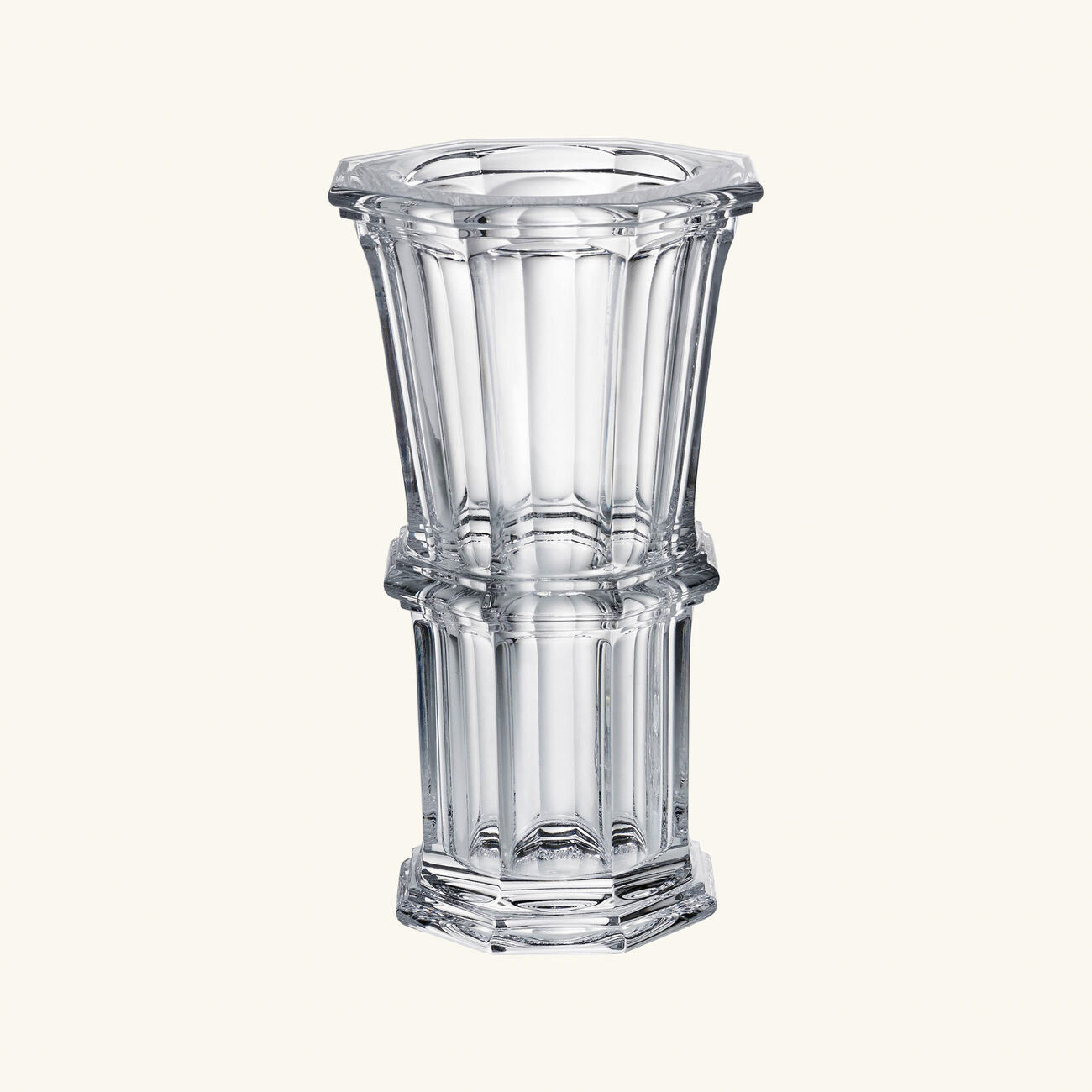 baccarat harcourt 1841 vase small clear