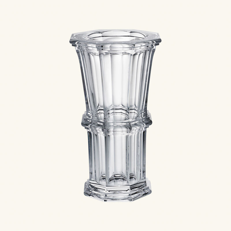 baccarat harcourt 1841 vase small clear