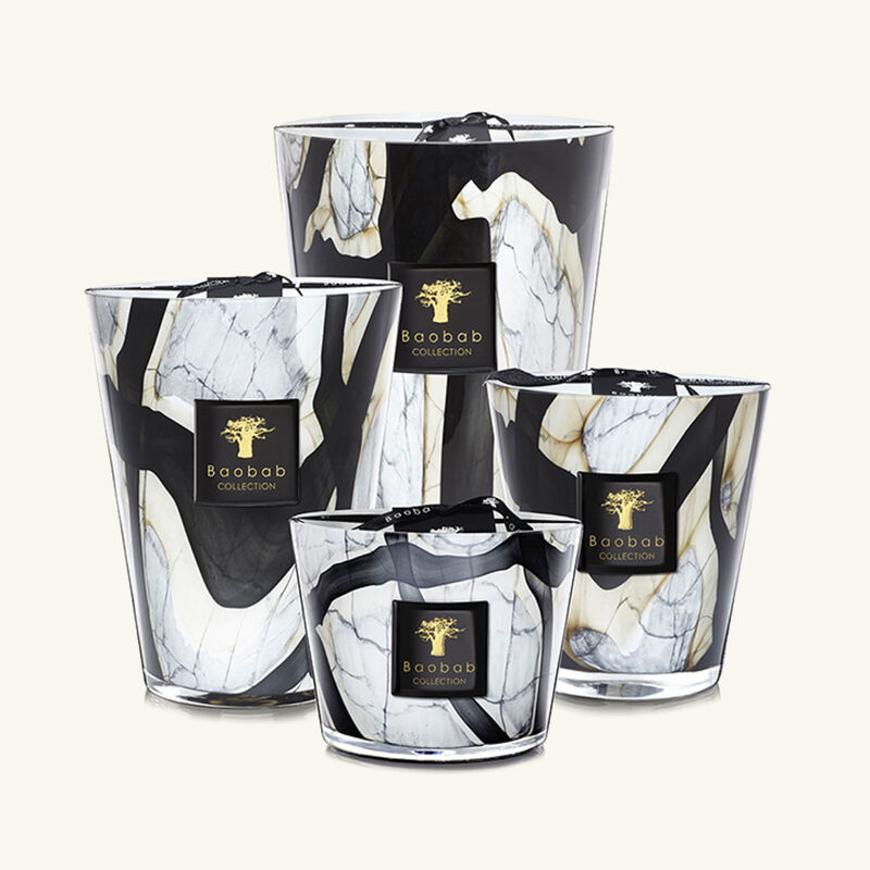 Stones Marble Candle Max 10 baobab collection stones marble candle max 10